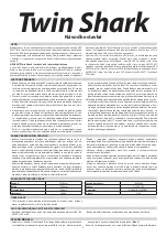 Preview for 6 page of Kavan TWIN SHARK HPH 304TS Instruction Manual