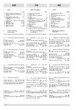 Preview for 4 page of KaVo Dental K9 Operating, Maintenance And Assembly Instructions