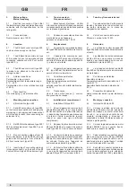 Preview for 6 page of KaVo Dental K9 Operating, Maintenance And Assembly Instructions