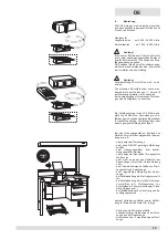 Preview for 15 page of KaVo Dental K9 Operating, Maintenance And Assembly Instructions