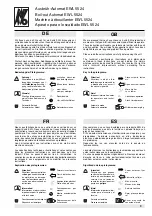 Предварительный просмотр 3 страницы KaVo EWL 5524 Operating Instructions Manual