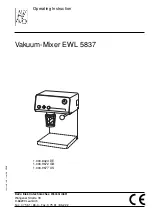 KaVo EWL 5837 Operating	 Instruction preview