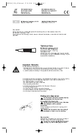 Предварительный просмотр 1 страницы KaVo INTRAmatic 10 CH Instructions For Use