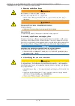 Preview for 13 page of KaVo MASTERmatic LUX M25 L Instructions For Use Manual