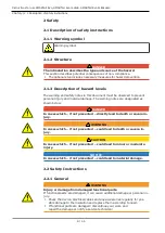 Preview for 8 page of KaVo SMARTair
Evo FLEXspace Instructions For Use Manual