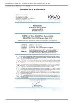 Preview for 44 page of KaVo SMARTair
Evo FLEXspace Instructions For Use Manual