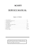 Предварительный просмотр 2 страницы KAWA LCT37AD Service Manual