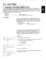 Preview for 13 page of Kawai 16 Bit Digital Percussion Synthesizer XD-5 Owner'S Manual