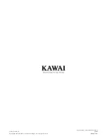 Preview for 120 page of Kawai ANYTIME X2 Owner'S Manual