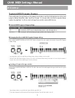 Preview for 3 page of Kawai CA48 Setting Manual