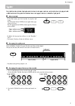 Предварительный просмотр 31 страницы Kawai CA501 Owner'S Manual