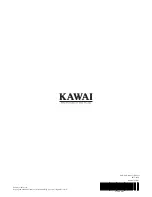 Предварительный просмотр 152 страницы Kawai CA67 concert artist Owner'S Manual