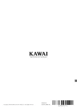 Предварительный просмотр 110 страницы Kawai CA901 Owner'S Manual