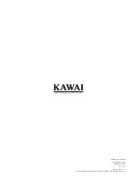 Предварительный просмотр 72 страницы Kawai CE220 Owner'S Manual