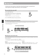 Предварительный просмотр 14 страницы Kawai CL26 Owner'S Manual