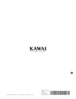 Preview for 56 page of Kawai CN27 Owner'S Manual