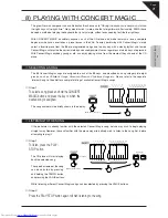 Предварительный просмотр 21 страницы Kawai CN31 Owner'S Manual