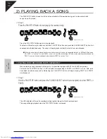 Предварительный просмотр 34 страницы Kawai CN31 Owner'S Manual