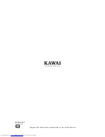 Предварительный просмотр 58 страницы Kawai CN31 Owner'S Manual