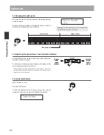 Предварительный просмотр 22 страницы Kawai CN35 Owner'S Manual