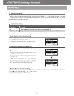 Предварительный просмотр 5 страницы Kawai CN37 Setting Manual