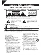 Предварительный просмотр 4 страницы Kawai CN42 Owner'S Manual