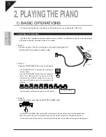 Предварительный просмотр 10 страницы Kawai CN42 Owner'S Manual