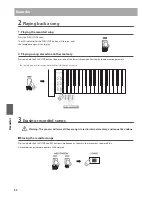 Preview for 22 page of Kawai Concert Artist Classic series CS3 Owner'S Manual