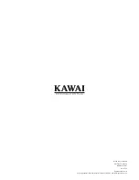 Preview for 52 page of Kawai Concert Artist Classic series CS3 Owner'S Manual