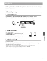 Предварительный просмотр 21 страницы Kawai Concert Artist Classic series CS4 Owner'S Manual