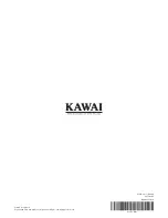 Предварительный просмотр 52 страницы Kawai Concert Artist Classic series CS4 Owner'S Manual