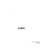 Предварительный просмотр 149 страницы Kawai Concert Performer Series Digital Piano CP110 Owner'S Manual