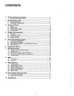 Предварительный просмотр 5 страницы Kawai Digital Electronic Organs SR50 Owner'S Manual