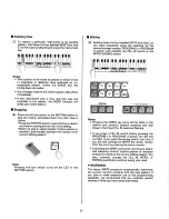 Предварительный просмотр 35 страницы Kawai Digital Electronic Organs SR50 Owner'S Manual