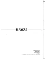 Предварительный просмотр 40 страницы Kawai Digital Piano EP2 Owner'S Manual