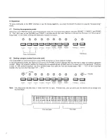 Предварительный просмотр 10 страницы Kawai Digital Piano model 2000 2000 Owner'S Manual