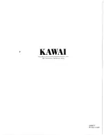 Preview for 64 page of Kawai Digital Piano P160 Owner'S Manual