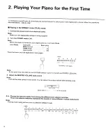 Preview for 8 page of Kawai Digital Piano PV10 Owner'S Manual