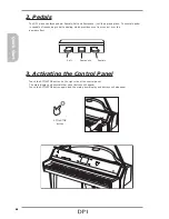 Предварительный просмотр 8 страницы Kawai DP1 Owner'S Manual