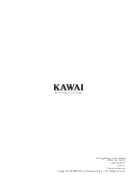 Предварительный просмотр 66 страницы Kawai EP3 Owner'S Manual