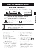 Предварительный просмотр 3 страницы Kawai ES520 Owner'S Manual