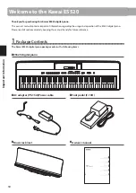 Предварительный просмотр 10 страницы Kawai ES520 Owner'S Manual