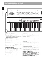 Preview for 12 page of Kawai ES7 Owner'S Manual