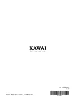 Preview for 12 page of Kawai F-301 Assembly Instructions Manual