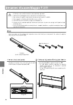 Предварительный просмотр 10 страницы Kawai F-351 Assembly Instructions Manual