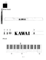 Preview for 8 page of Kawai FS650 Owner'S Manual