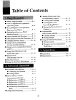 Preview for 3 page of Kawai FS660 Owner'S Manual