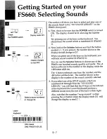 Preview for 10 page of Kawai FS660 Owner'S Manual