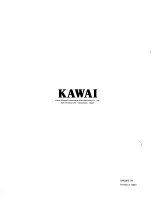 Preview for 68 page of Kawai FS680 Owner'S Manual