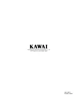 Предварительный просмотр 54 страницы Kawai GB-2 Owner'S Manual